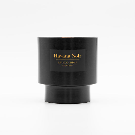 Havana Noir Candle - Luleo Maison